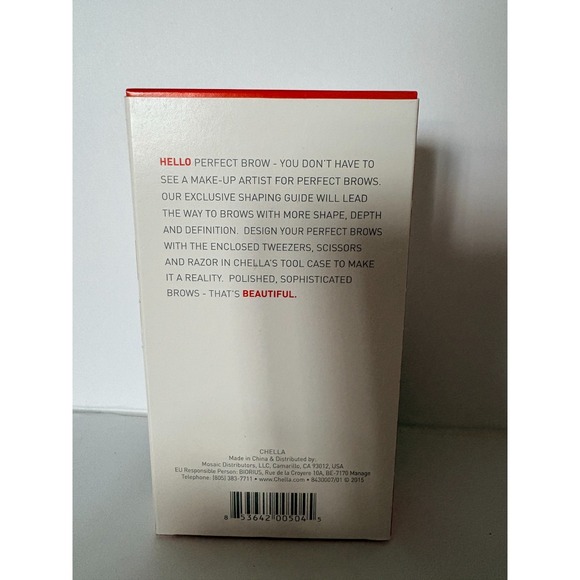 Chella Beautiful Eyebrow Tools - NIB - Picture 3 of 4